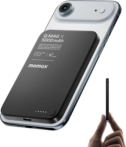 Q.Mag X Magnetic Wireless Power Bank 5000mAh