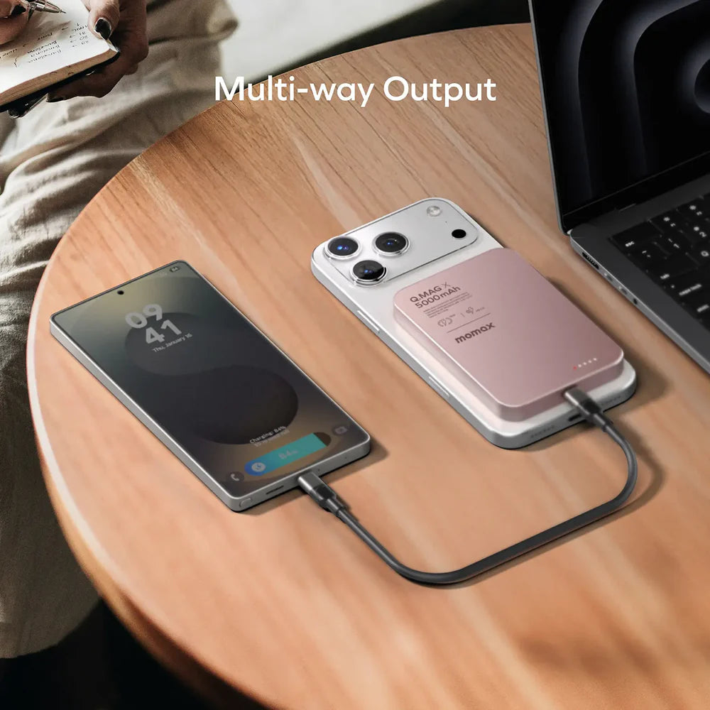 Q.Mag X Magnetic Wireless Power Bank 5000mAh